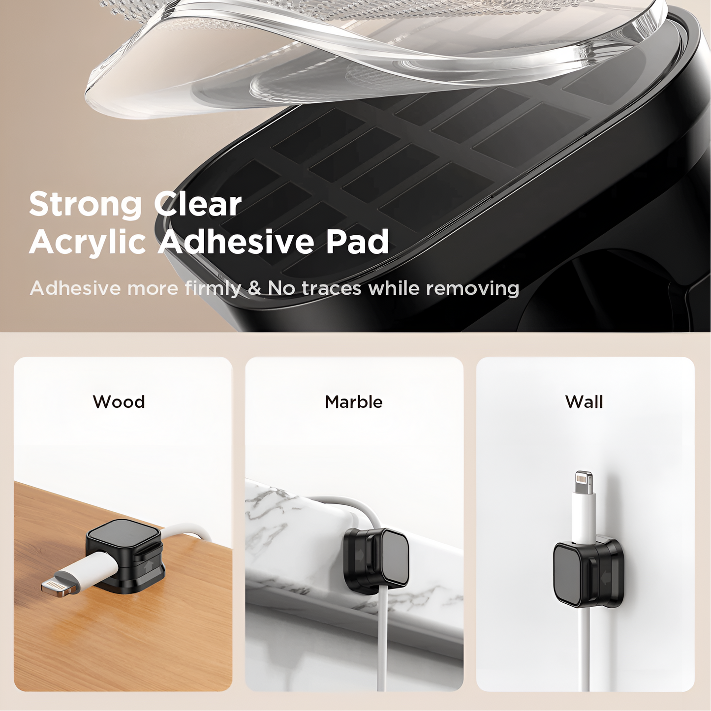 Clampr™ Magnetic Cable Clips